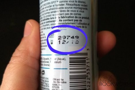 cleaning sex toys: Lube expiration date example