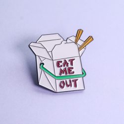 Eat Me Out pin