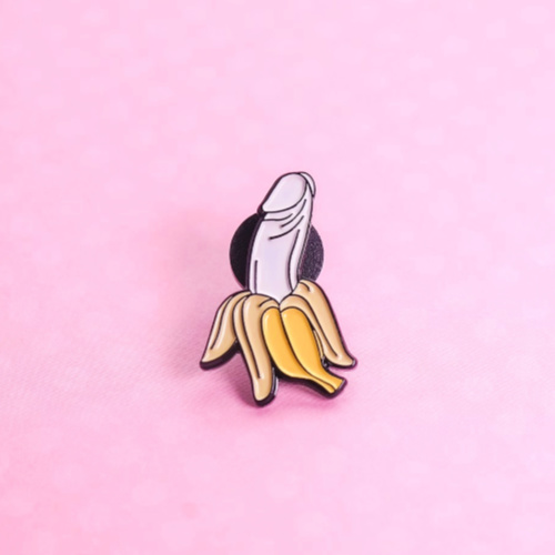 Happy to see me banana pin
