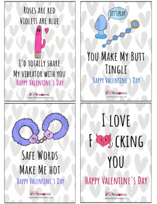 Naughty Valentine Card Printable