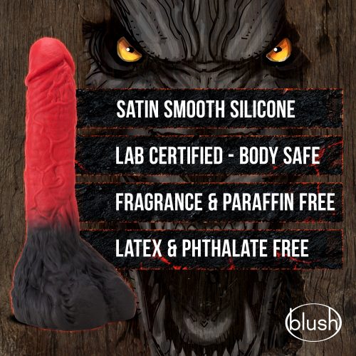 The Realm Lycan Werewolf silicone dildo details