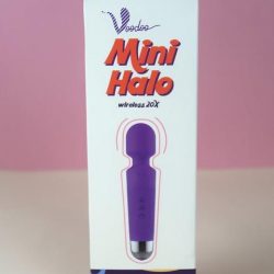 Mini Halo Wand Packaging front