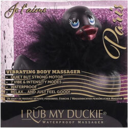 I Rub My Duckie Black Boa