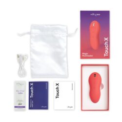 We-Vibe Touch X Coral box contents