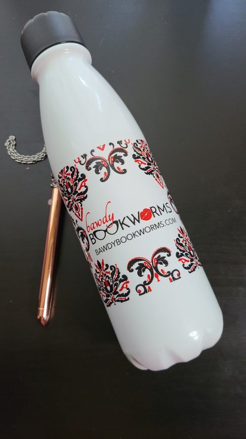 Water bottle with charmed necklace vibe