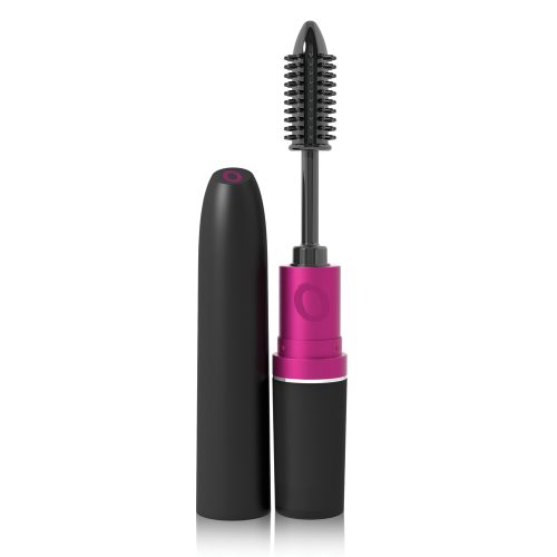 mascara vibe standing with top next to it